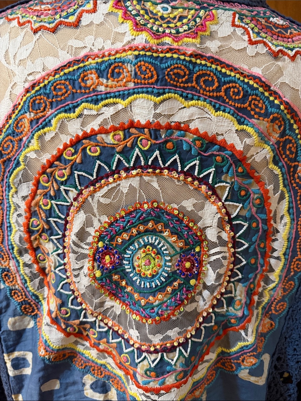 NWT Free People Holi Crochet Kimono - Picture 5 of 8
